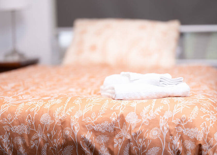 Bed linen and towels