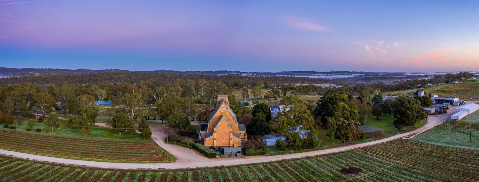 Clare Valley Aerial Shot